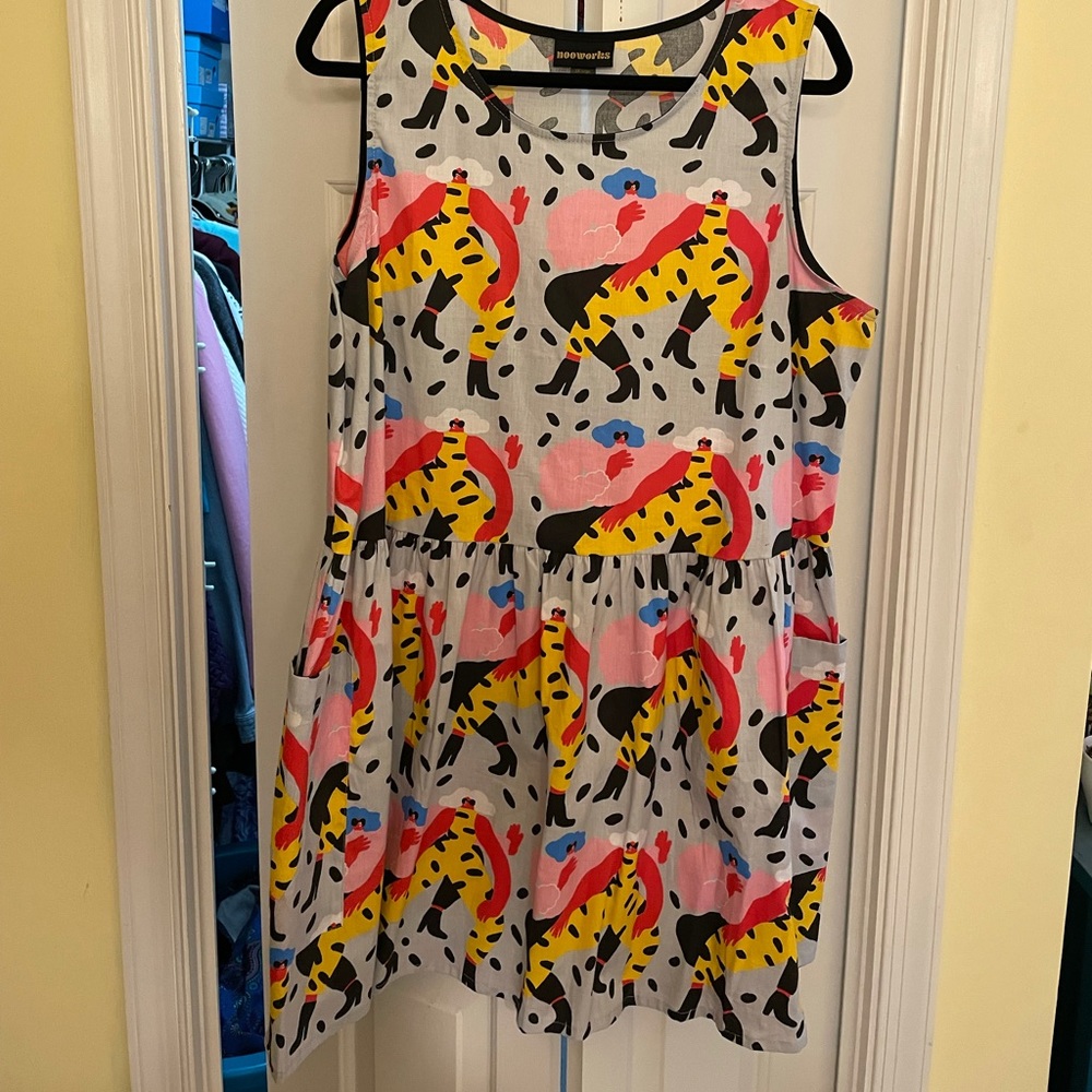 Nooworks Big Pocket in Dancing Ladies 2x